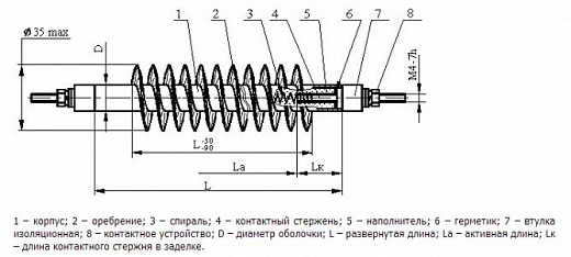 Схема для Элек. ТЭНР 80А13/2,5 О Ф1  220В возд.